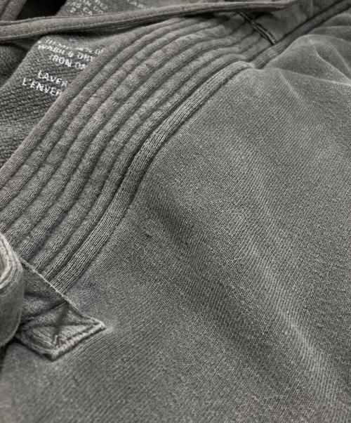 MAHARISHI（マハリシ）maharishi (マハリシ) HAORIスウェットフーディー/Haori Sweatshirt Hoodie グレー サイズ:XLの古着・服飾アイテム