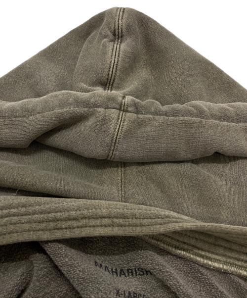 MAHARISHI（マハリシ）MAHARISHI (マハリシ) HAORIスウェットフーディー/Haori Sweatshirt Hoodie グリーン サイズ:XLの古着・服飾アイテム