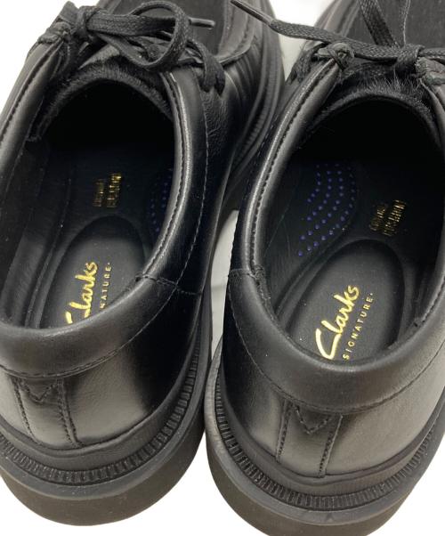 CLARKS（クラークス）CLARKS (クラークス) Badell Seam/バデルシーム ブラック サイズ:27cmの古着・服飾アイテム