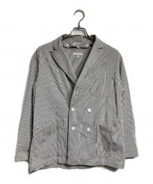 Engineered Garments（エンジニアド ガーメンツ）の古着「"DLS Jacket - Seersucker St."(ディーエルエスジャケット-シア―サッカーストライプ)」｜グレー