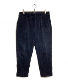 Engineered Garments（エンジニアド ガーメンツ）の古着「コーデュロイファティーグパンツ/corduroy fatigue pants 」｜ネイビー