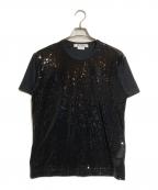 COMME des GARCONS COMME des GARCONSコムデギャルソン コムデギャルソン）の古着「スパンコールカットソー/Sequin top」｜ブラック