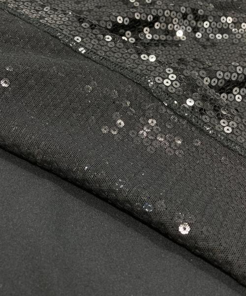 COMME des GARCONS COMME des GARCONS（コムデギャルソン コムデギャルソン）COMME des GARCONS COMME des GARCONS (コムデギャルソン コムデギャルソン) スパンコールカットソー/Sequin top ブラック サイズ:Sの古着・服飾アイテム