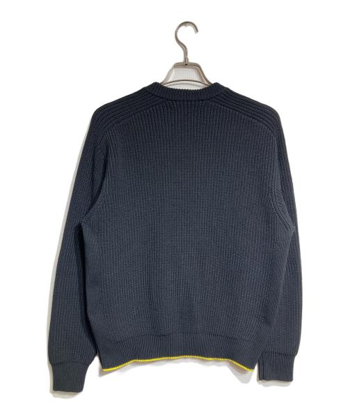 BATONER（バトナ―）BATONER (バトナ―) NEW BALANCE (ニューバランス) クルーネックニット/Crew neck knit ブラック サイズ:Mの古着・服飾アイテム