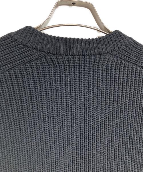 BATONER（バトナ―）BATONER (バトナ―) NEW BALANCE (ニューバランス) クルーネックニット/Crew neck knit ブラック サイズ:Mの古着・服飾アイテム