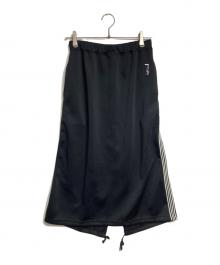 ROBE DE CHAMBRE COMME DES GARCONS（ローブドシャンブル コムデギャルソン）の古着「ラインジャージースカート/Line jersey skirt」｜ブラック