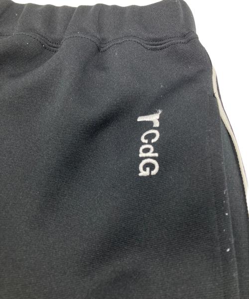 ROBE DE CHAMBRE COMME DES GARCONS（ローブドシャンブル コムデギャルソン）ROBE DE CHAMBRE COMME DES GARCONS (ローブドシャンブル コムデギャルソン) ラインジャージースカート/Line jersey skirt ブラック サイズ:Ｍの古着・服飾アイテム