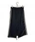 ROBE DE CHAMBRE COMME DES GARCONS (ローブドシャンブル コムデギャルソン) ラインジャージースカート/Line jersey skirt ブラック サイズ:Ｍ：15000円