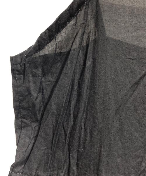 tricot COMME des GARCONS（トリココムデギャルソン）tricot COMME des GARCONS (トリココムデギャルソン) ステッチワークアシメキャミワンピ/Stitch Work Asymmetric Camisole Dress ブラック サイズ:Mの古着・服飾アイテム