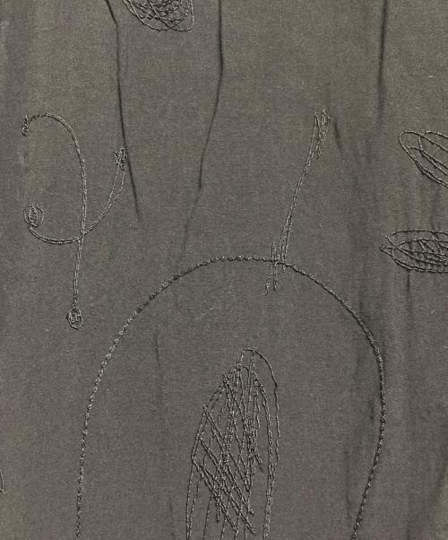 tricot COMME des GARCONS（トリココムデギャルソン）tricot COMME des GARCONS (トリココムデギャルソン) ステッチワークアシメキャミワンピ/Stitch Work Asymmetric Camisole Dress ブラック サイズ:Mの古着・服飾アイテム