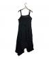 tricot COMME des GARCONS (トリココムデギャルソン) ステッチワークアシメキャミワンピ/Stitch Work Asymmetric Camisole Dress ブラック サイズ:M：24000円