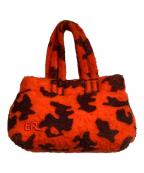 ERLイーアールエル）の古着「mini puffer bag/ニパファーバッグ」｜オレンジ