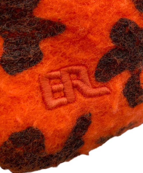 ERL（イーアールエル）ERL (イーアールエル) mini puffer bag/ニパファーバッグ オレンジの古着・服飾アイテム