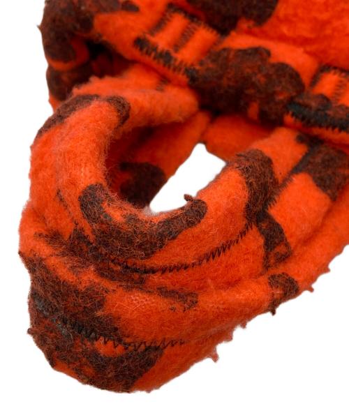 ERL（イーアールエル）ERL (イーアールエル) mini puffer bag/ニパファーバッグ オレンジの古着・服飾アイテム