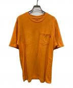 SUPREMEシュプリーム）の古着「S/S POCKET TEE」｜オレンジ