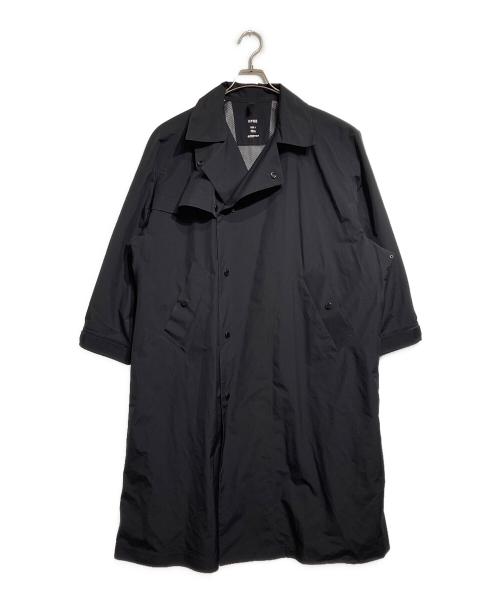 HYKE（ハイク）HYKE (ハイク) PERTEX TRENCH COAT/パーテックストレンチコート ブラック サイズ:1の古着・服飾アイテム