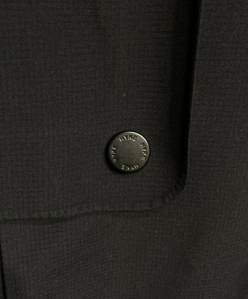 HYKE（ハイク）HYKE (ハイク) PERTEX TRENCH COAT/パーテックストレンチコート ブラック サイズ:1の古着・服飾アイテム