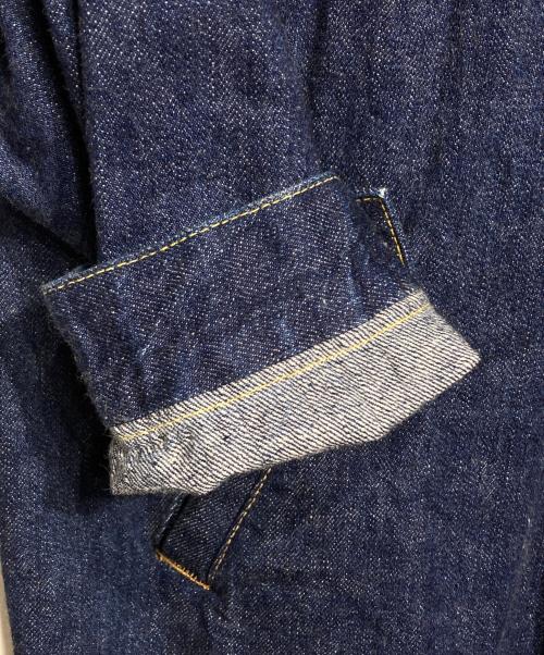 orSlow（オアスロウ）orSlow (オアスロウ) PLEATED FRONT COAT/プリンテッドフロントコート インディゴ サイズ:1の古着・服飾アイテム