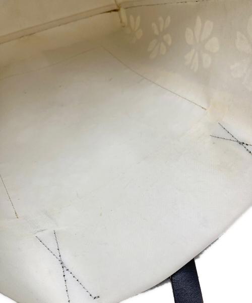 MARNI（マルニ）MARNI (マルニ) FLORAL SHOPPER トートバッグ/フローラルショッパー ブラック×イエローの古着・服飾アイテム