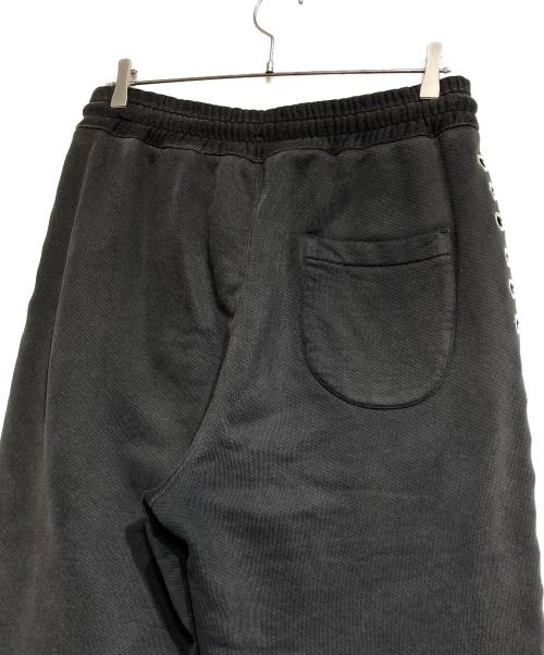 OFFWHITE（オフホワイト）OFFWHITE (オフホワイト) アイレットスウェットワイドパンツ/Eyelet Detail Wide-Leg Sweatpants グレー サイズ:Ｍの古着・服飾アイテム