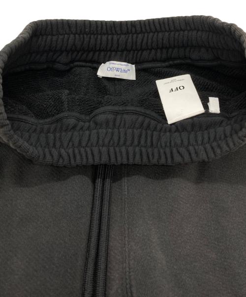 OFFWHITE（オフホワイト）OFFWHITE (オフホワイト) アイレットスウェットワイドパンツ/Eyelet Detail Wide-Leg Sweatpants グレー サイズ:Ｍの古着・服飾アイテム