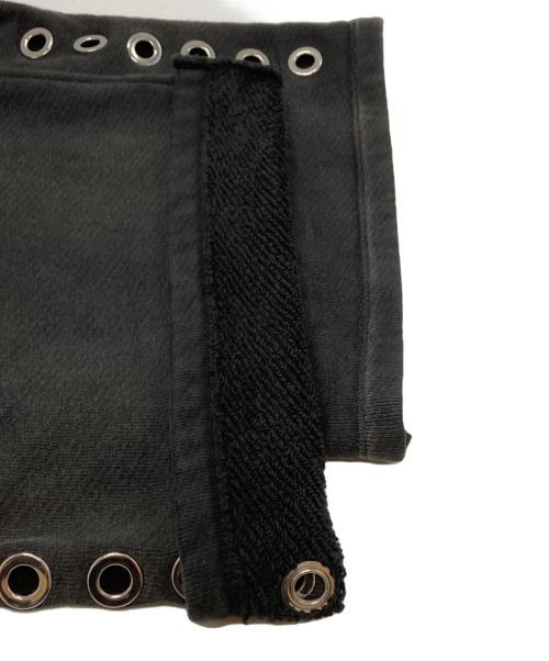 OFFWHITE（オフホワイト）OFFWHITE (オフホワイト) アイレットスウェットワイドパンツ/Eyelet Detail Wide-Leg Sweatpants グレー サイズ:Ｍの古着・服飾アイテム