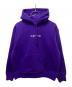 Supreme（シュプリーム）の古着「Classic Logo Seoul Shop Hooded Sweatshirt」｜パープル