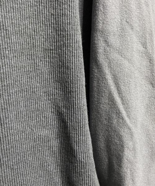 STONE ISLAND（ストーンアイランド）STONE ISLAND (ストーンアイランド) MOCK NECK SWITCH KNIT/モックネックスイッチニット グレー サイズ:Mの古着・服飾アイテム