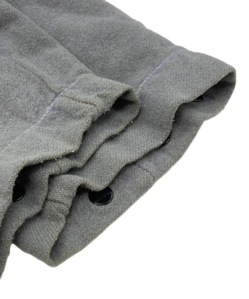 STONE ISLAND（ストーンアイランド）STONE ISLAND (ストーンアイランド) MOCK NECK SWITCH KNIT/モックネックスイッチニット グレー サイズ:Mの古着・服飾アイテム