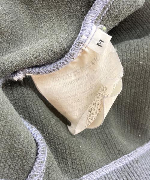 STONE ISLAND（ストーンアイランド）STONE ISLAND (ストーンアイランド) MOCK NECK SWITCH KNIT/モックネックスイッチニット グレー サイズ:Mの古着・服飾アイテム