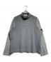 STONE ISLAND（ストーンアイランド）の古着「MOCK NECK SWITCH KNIT/モックネックスイッチニット」｜グレー