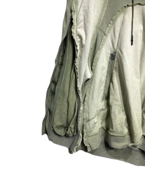 Hamcus（ハムカス）Hamcus (ハムカス) OB / Subterranean Dweller's Vintage Pullover/サブタレニアン・ドウェラーズ・ヴィンテージ・プルオーバー カーキ サイズ:Lの古着・服飾アイテム