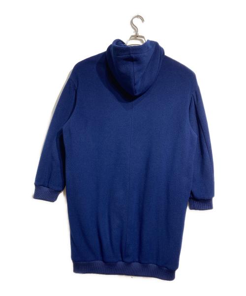 MM6 Maison Margiela（エムエムシックスメゾンマルジェラ）MM6 Maison Margiela (エムエムシックスメゾンマルジェラ) フリースダッフルコート/Fleece Duffle Coat ネイビー サイズ:42の古着・服飾アイテム