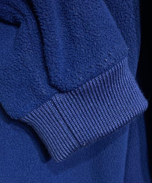 MM6 Maison Margiela（エムエムシックスメゾンマルジェラ）MM6 Maison Margiela (エムエムシックスメゾンマルジェラ) フリースダッフルコート/Fleece Duffle Coat ネイビー サイズ:42の古着・服飾アイテム