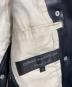 中古・古着 COMME des GARCONS HOMME PLUS (コムデギャルソンオムプリュス) フェイクレザーロングジャケット ブラック サイズ:S：80000円