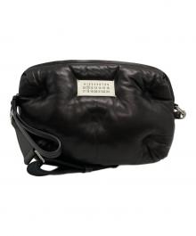 Maison Margiela（メゾンマルジェラ）の古着「グラムスラム クロスボディバッグ/Maison Margiela Glam Slam Crossbody Bag」｜ブラック