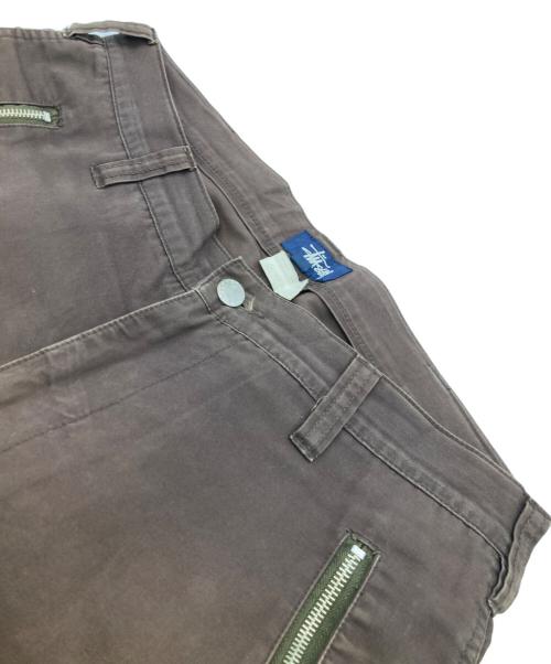 stussy（ステューシー）stussy (ステューシー) ダブルニーパンツ ブラウン サイズ:30の古着・服飾アイテム