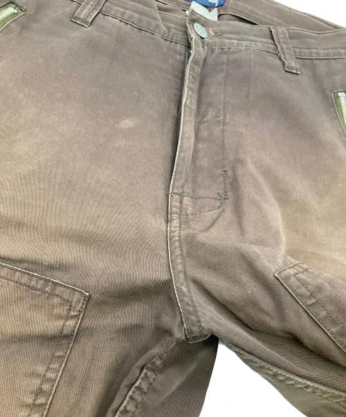 stussy（ステューシー）stussy (ステューシー) ダブルニーパンツ ブラウン サイズ:30の古着・服飾アイテム