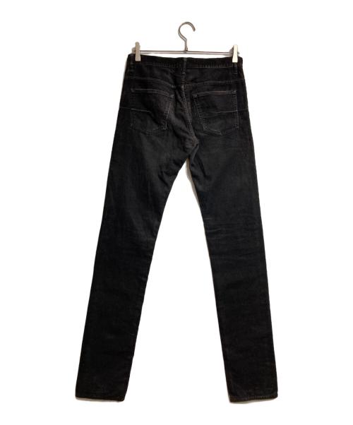 DIOR HOMME（ディオール オム）Dior Homme (ディオール オム) コーティングコーデュロイスキニーパンツ/Coated Corduroy Skinny Pants ブラック サイズ:29の古着・服飾アイテム