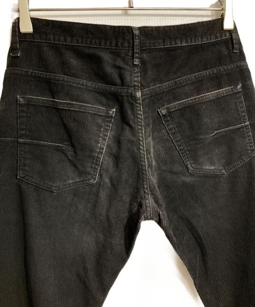 DIOR HOMME（ディオール オム）Dior Homme (ディオール オム) コーティングコーデュロイスキニーパンツ/Coated Corduroy Skinny Pants ブラック サイズ:29の古着・服飾アイテム