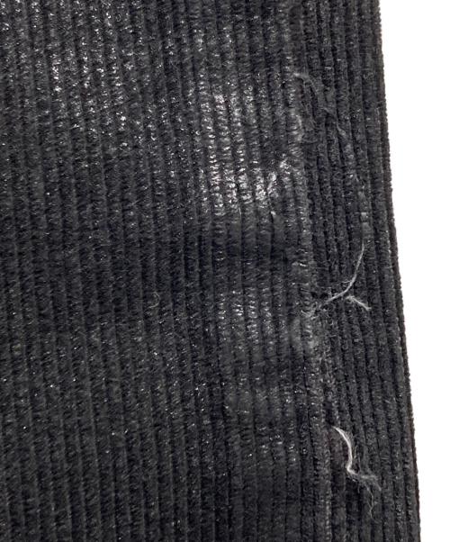 DIOR HOMME（ディオール オム）Dior Homme (ディオール オム) コーティングコーデュロイスキニーパンツ/Coated Corduroy Skinny Pants ブラック サイズ:29の古着・服飾アイテム