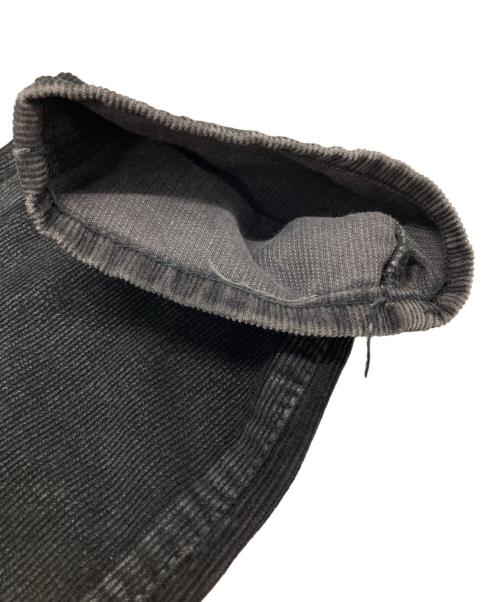 DIOR HOMME（ディオール オム）Dior Homme (ディオール オム) コーティングコーデュロイスキニーパンツ/Coated Corduroy Skinny Pants ブラック サイズ:29の古着・服飾アイテム