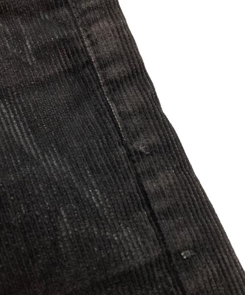 DIOR HOMME（ディオール オム）Dior Homme (ディオール オム) コーティングコーデュロイスキニーパンツ/Coated Corduroy Skinny Pants ブラック サイズ:29の古着・服飾アイテム
