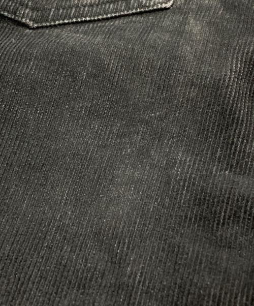 DIOR HOMME（ディオール オム）Dior Homme (ディオール オム) コーティングコーデュロイスキニーパンツ/Coated Corduroy Skinny Pants ブラック サイズ:29の古着・服飾アイテム