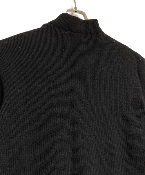 COMME des GARCONS HOMME PLUS（コムデギャルソンオムプリュス）COMME des GARCONS HOMME PLUS (コムデギャルソンオムプリュス) ショルダーボタンニット/Shoulder button sweater ブラック サイズ:-の古着・服飾アイテム