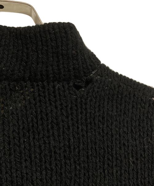 COMME des GARCONS HOMME PLUS（コムデギャルソンオムプリュス）COMME des GARCONS HOMME PLUS (コムデギャルソンオムプリュス) ショルダーボタンニット/Shoulder button sweater ブラック サイズ:-の古着・服飾アイテム