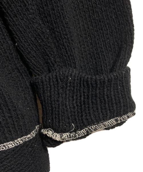 COMME des GARCONS HOMME PLUS（コムデギャルソンオムプリュス）COMME des GARCONS HOMME PLUS (コムデギャルソンオムプリュス) ショルダーボタンニット/Shoulder button sweater ブラック サイズ:-の古着・服飾アイテム