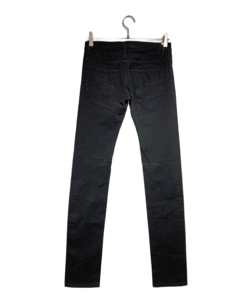 DIOR HOMME（ディオール オム）Dior Homme (ディオール オム) ボタンフライストレッチスキニーデニムパンツ/Button Fly Stretch Skinny Jeans ブラック サイズ:28の古着・服飾アイテム