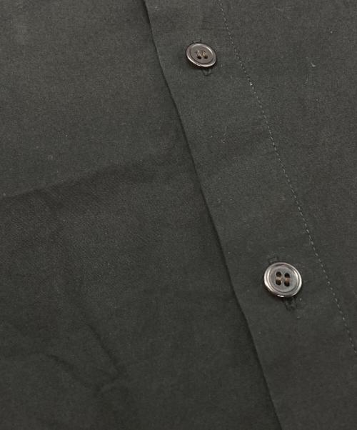 GROUND Y（グラウンドワイ）GROUND Y (グラウンドワイ) Zipper Shirt/ジッパーシャツ ブラック サイズ:3の古着・服飾アイテム