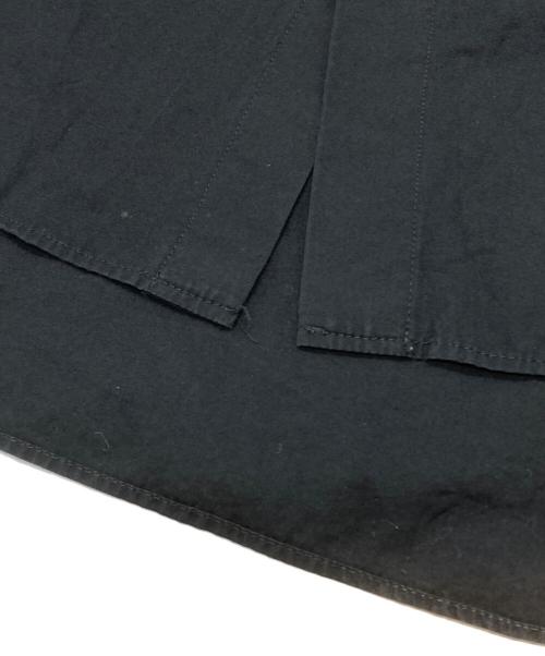 GROUND Y（グラウンドワイ）GROUND Y (グラウンドワイ) Zipper Shirt/ジッパーシャツ ブラック サイズ:3の古着・服飾アイテム